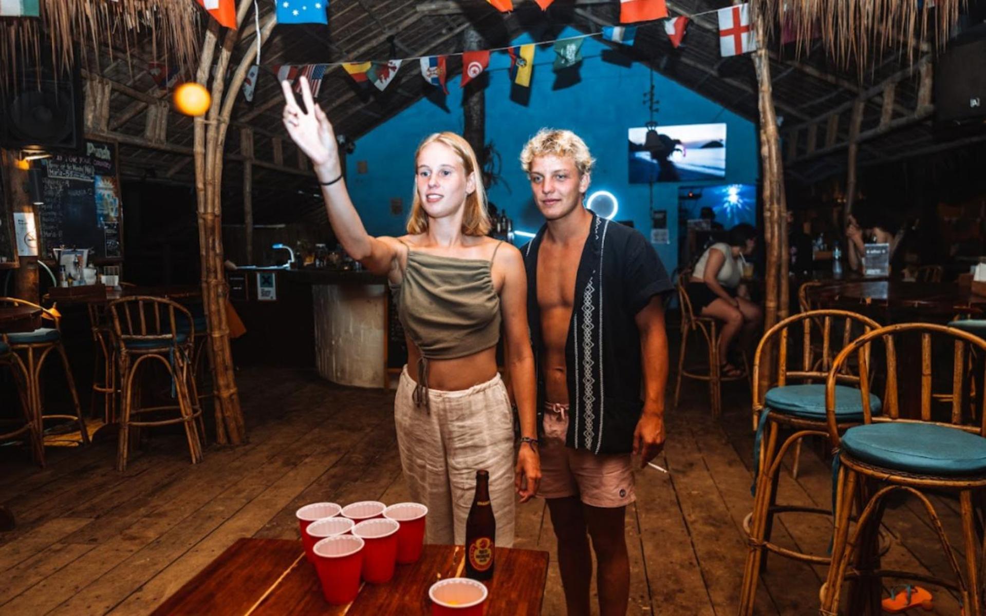 Mad Monkey Hostel Nacpan Beach (Adults Only) Ел Нидо Екстериор снимка